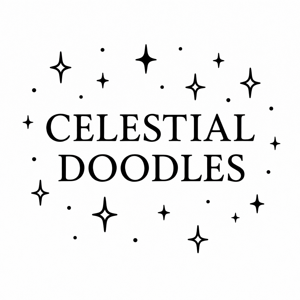 Zodiac colour-in birthday cards — all 12 star signs, celestial illustrated designs, pack of 10 with envelopes, Doodle Cards Canada