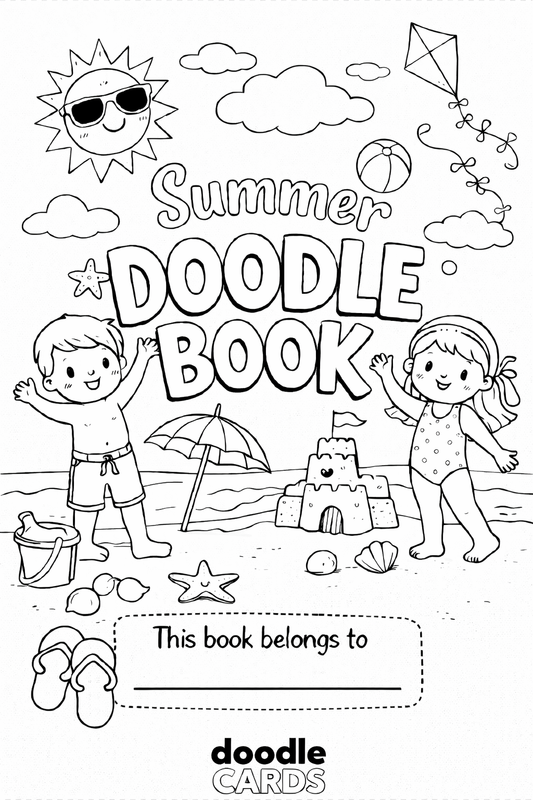 Doodle Drop: Doodle Book + 5 cards subscription