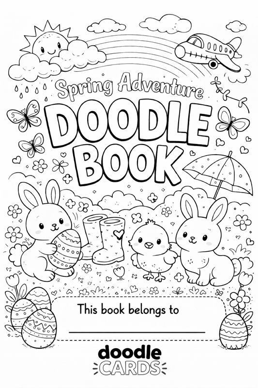 Spring Doodle Book