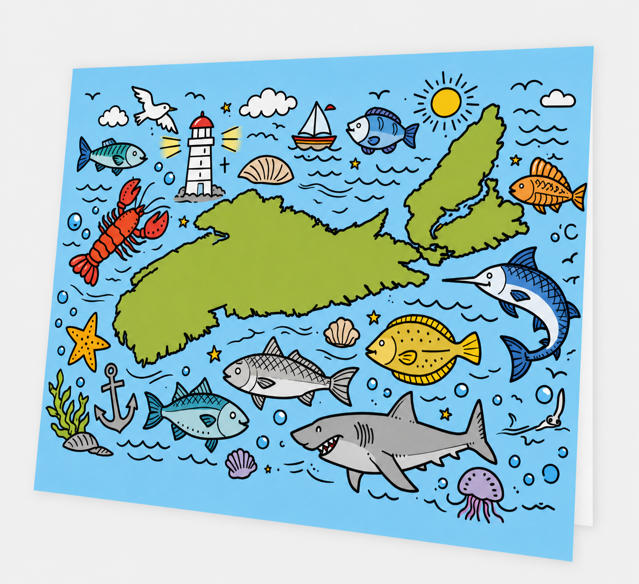 Nova Scotia - Colour the Coast