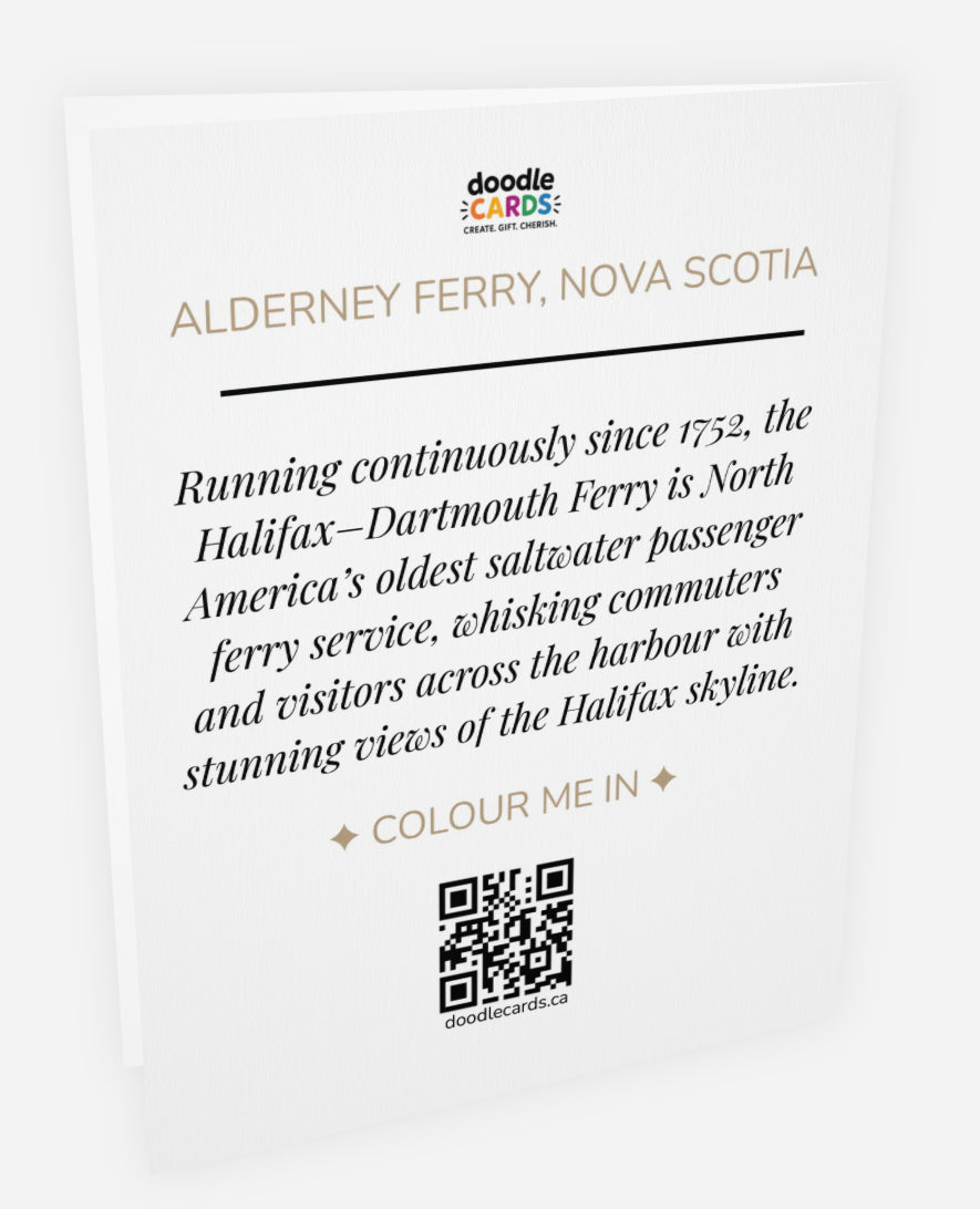 The Alderney Ferry Halifax to Dartmouth and back again.
